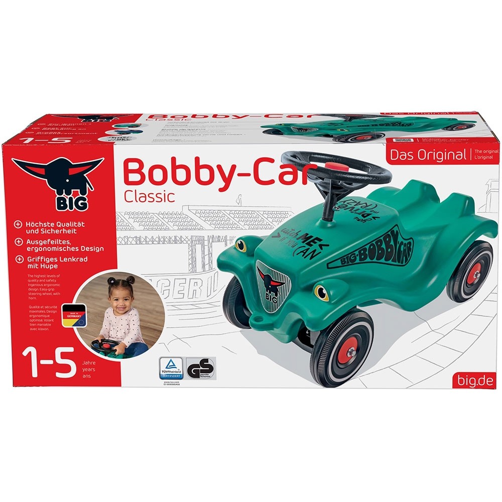 Masinuta Big Bobby Car Classic Racer, 1-5 Ani - imagine 7
