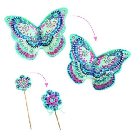 Kit creativ Aripi Zână Djeco DIY - imagine 4