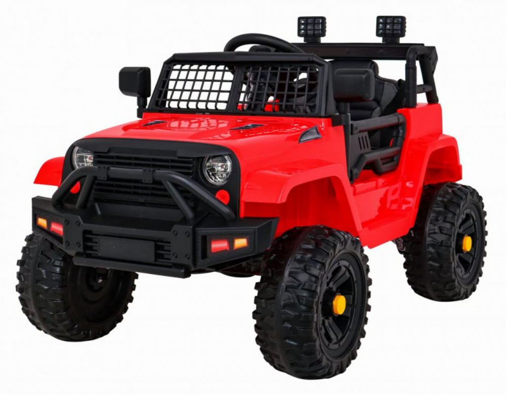 Novokids Dark Knight Jeep PRO 12V Rosu - imagine 4