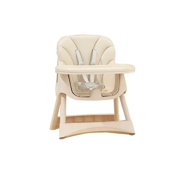 Scaun de Masa 2 in 1 Little Mom Beige - imagine 5