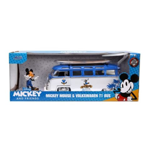 Jada VW T1 Bus Mickey Mouse 1:24 Metal