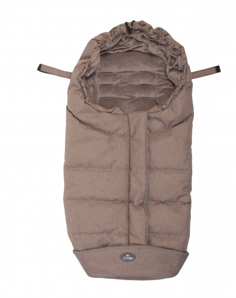 Sac Dormit Cărucior BO Jungle Taupe cu Fleece