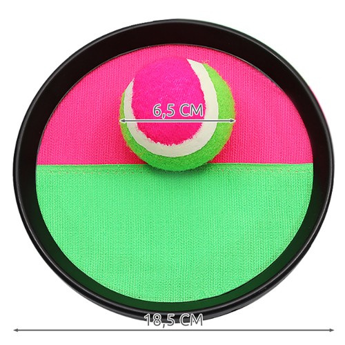 Kruzzel Set Tenis Velcro Copii | Joc Exterior - imagine 3