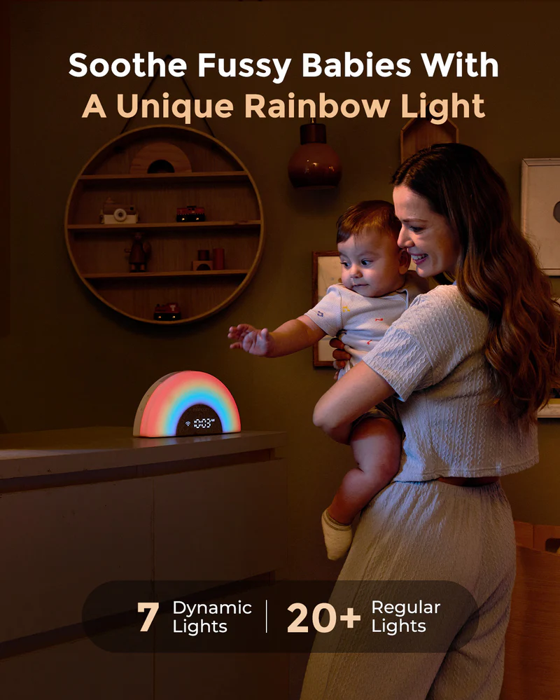 Lampa Momcozy Smart Somn Baby Rainbow Light - imagine 2