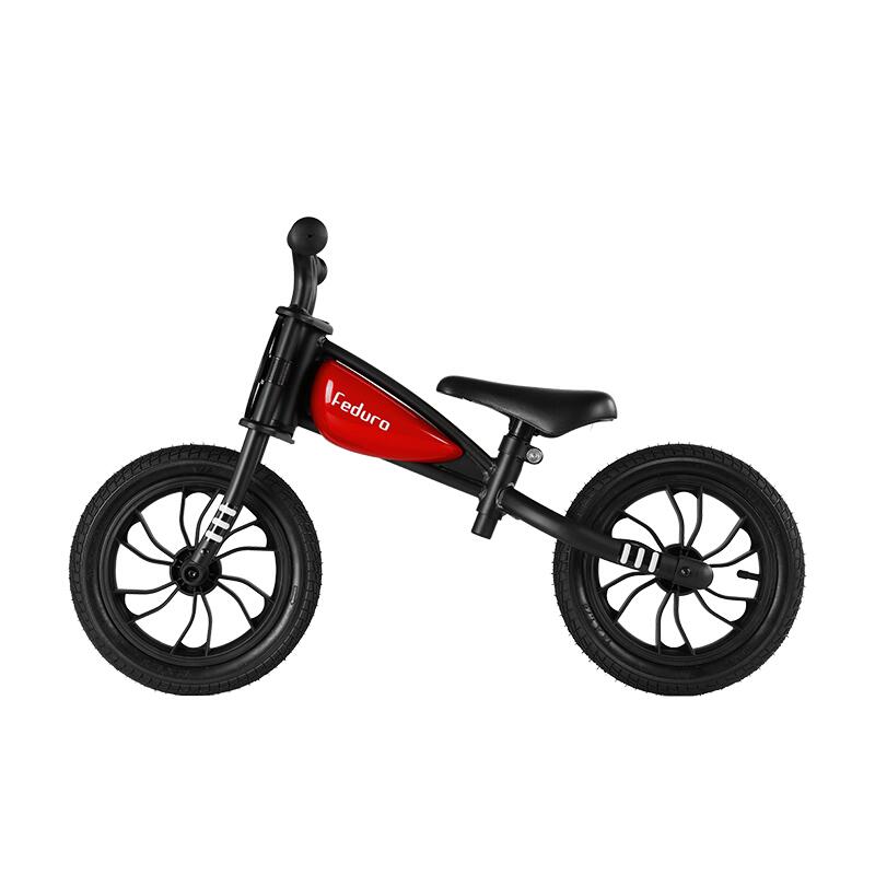 QPlay Feduro Roșu, Bicicletă Fără Pedale 3-6 Ani