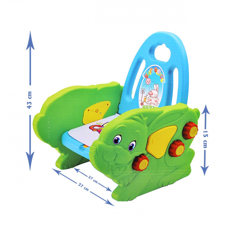 Olita Muzicală 2 în 1 Green Rabbit Malplay - imagine 5