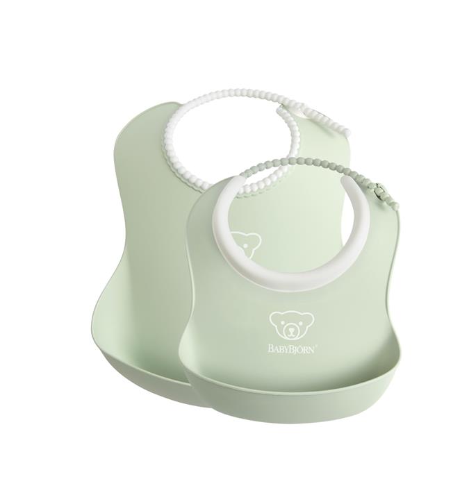 BabyBjorn Set 2 Bavete Powder Green