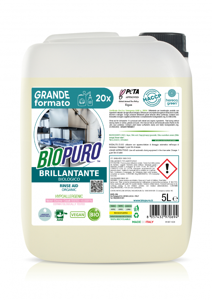 Biopuro Solutie de Clatire Ecologica 5L Hipoalergena