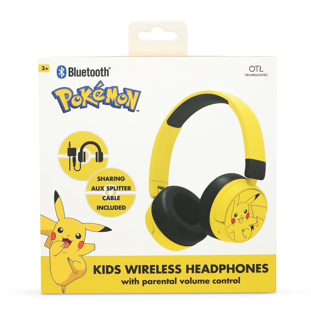 Casti Wireless OTL Pokemon Pikachu On-Ear