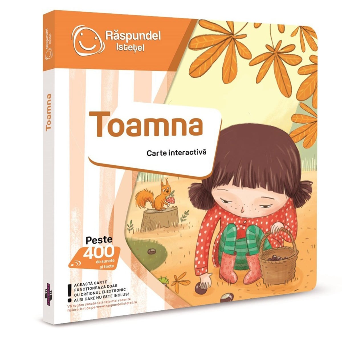 Carte Interactivă Raspundel Istetel Toamna, Sunete