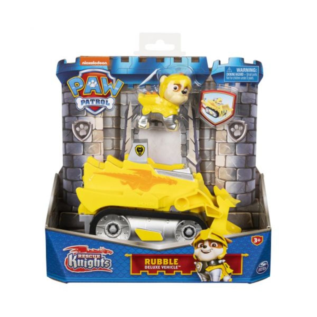 Set Masinuta Paw Patrol Rescue Knights Rubble