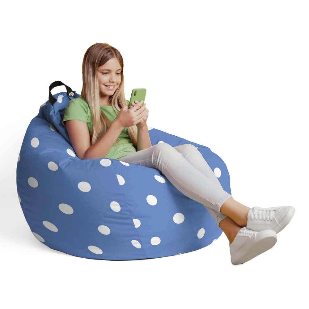 Husa Bean Bag Para Albastra Updeco - imagine 4