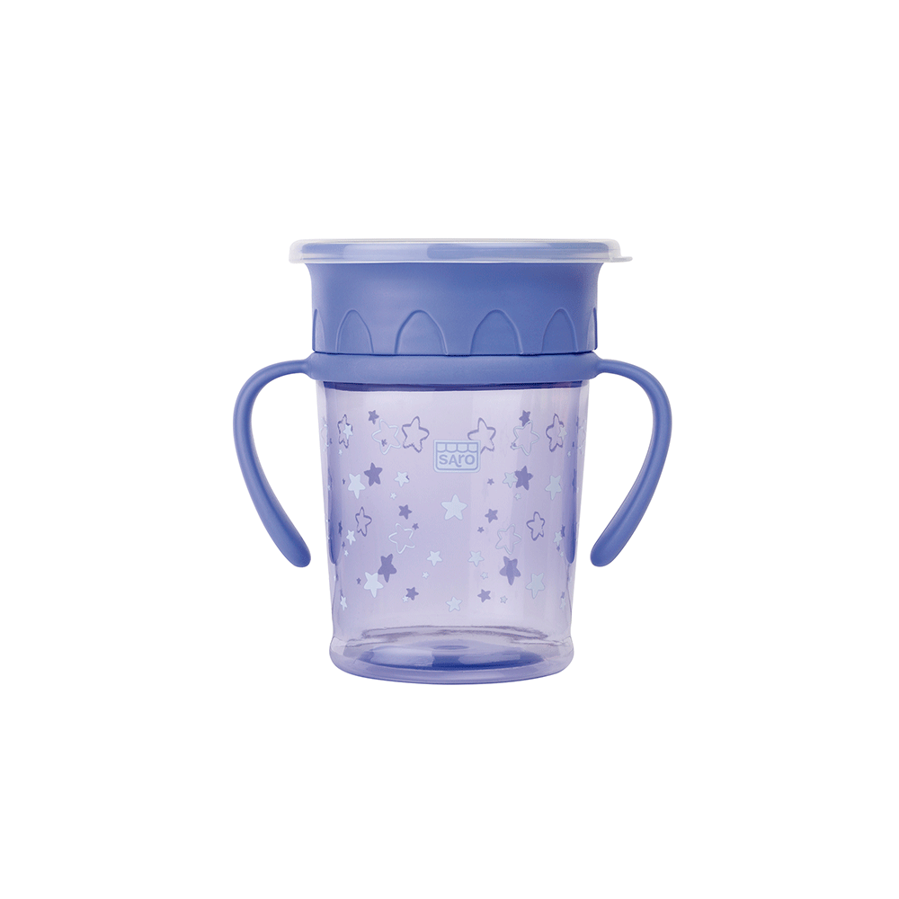 Cana Anti-picurare 360 Saro Baby, 270ml - imagine 2