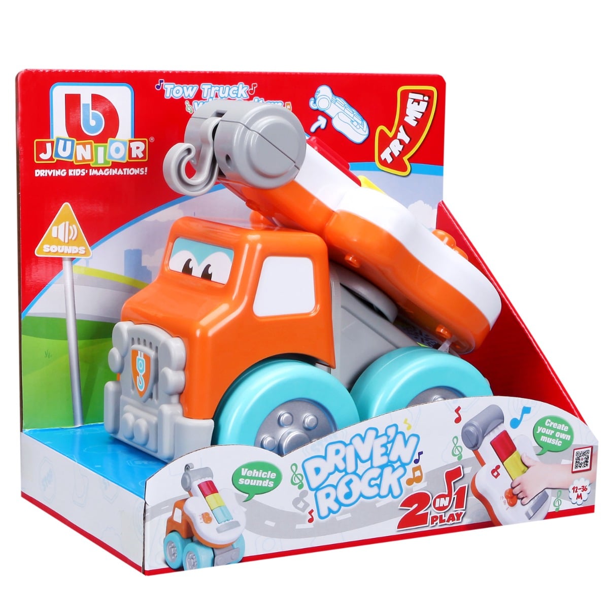 Primul meu camion muzical Bburago Junior