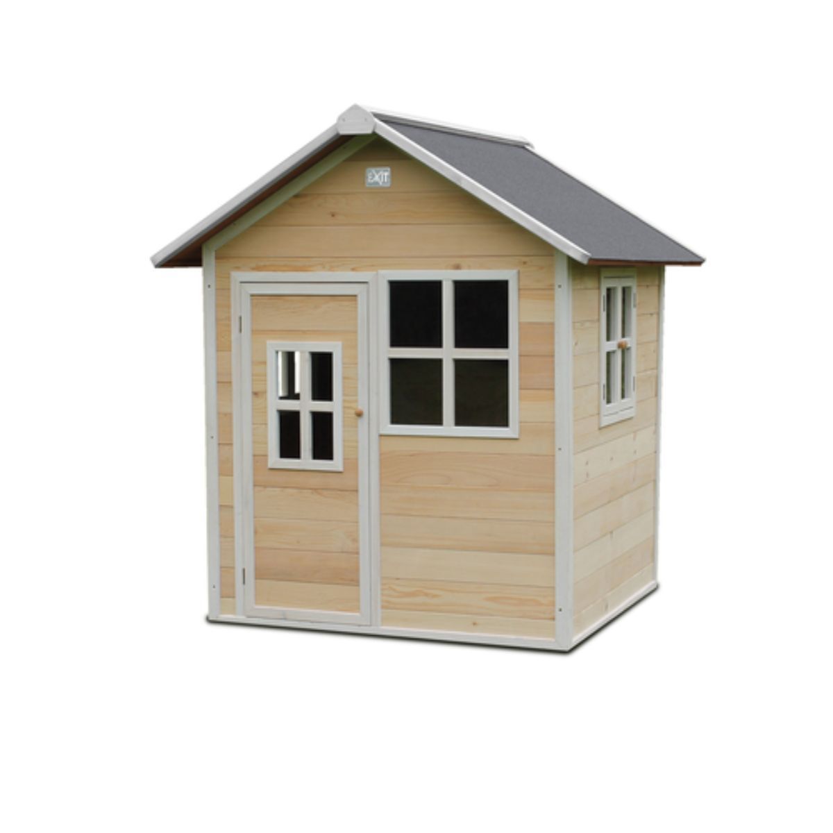 Casuta lemn Exit Toys Loft 100 | Siguranta si Fun