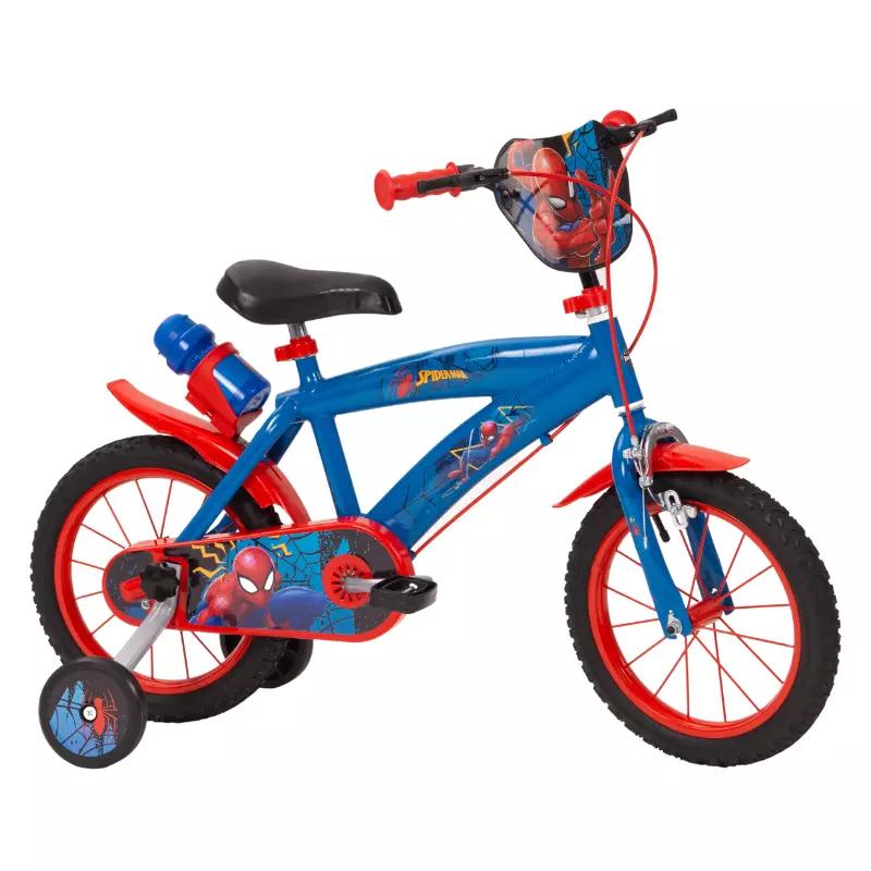 Bicicleta Huffy Spiderman 14 inch, cu roti ajutatoare - imagine 8