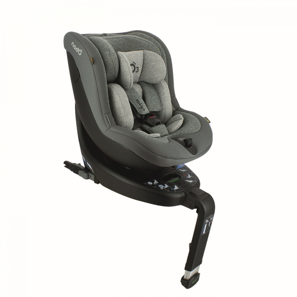 Scaun Auto Nado Migo O3 i-Size Gri, 40-105 cm - imagine 2
