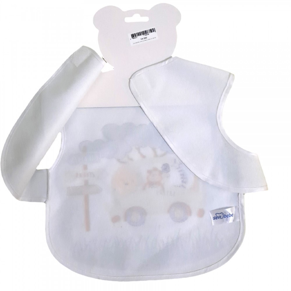 Baveta Safari SeviBebe absorbanta impermeabila - imagine 3