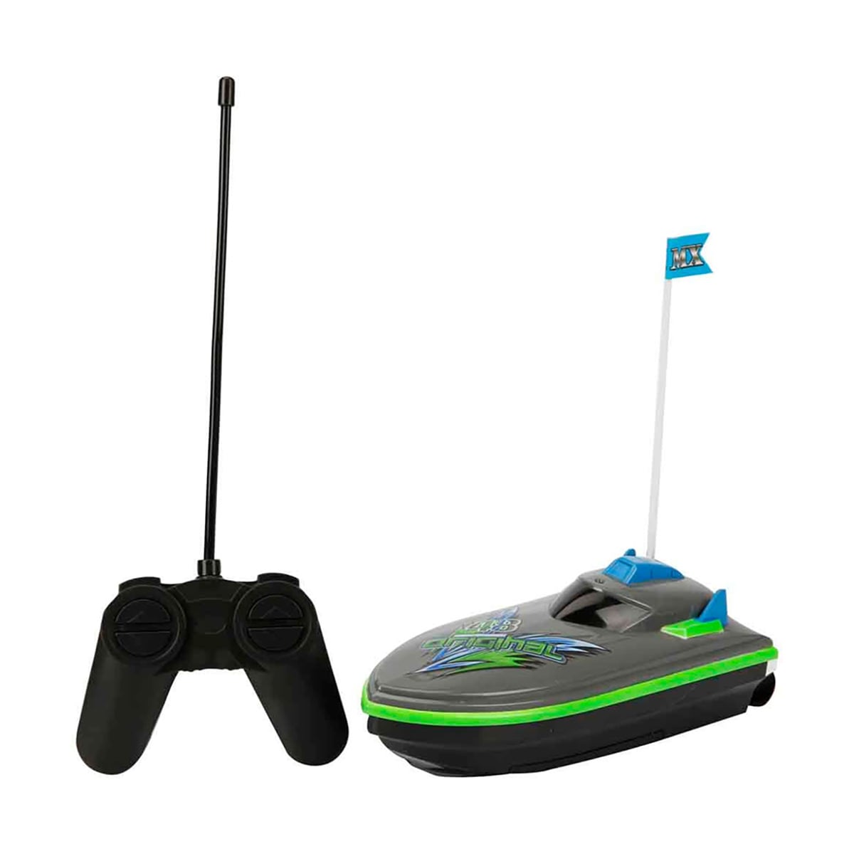 Barca RC Suncon 20 cm Verde-Gri