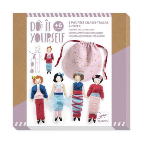 Set DIY Djeco Papusi pentru Vise Senine - imagine 5