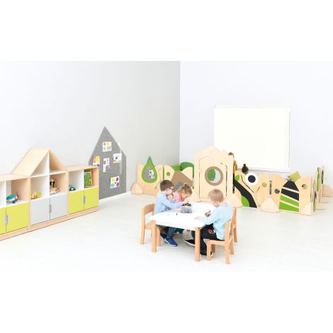 Set Paravane Flora Moje Bambino - Separare Spațiu Grădiniță - imagine 6