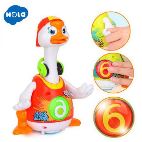 Ratoiul Dansator Rosu cu Lumini si Melodii - imagine 3