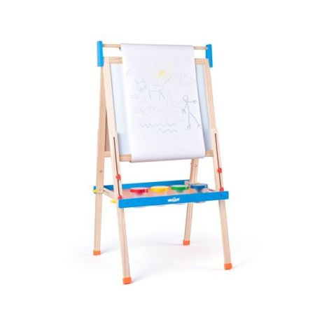 Tabla Woodyland educatională, 2 fețe, reglabilă - imagine 5