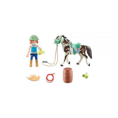 Playmobil Femeie si Calut - Jucarie Creativa - imagine 4