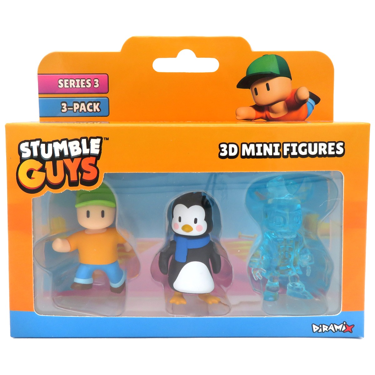 Set 3 Figurine Stumble Guys 3D S3 - Colecție Unică