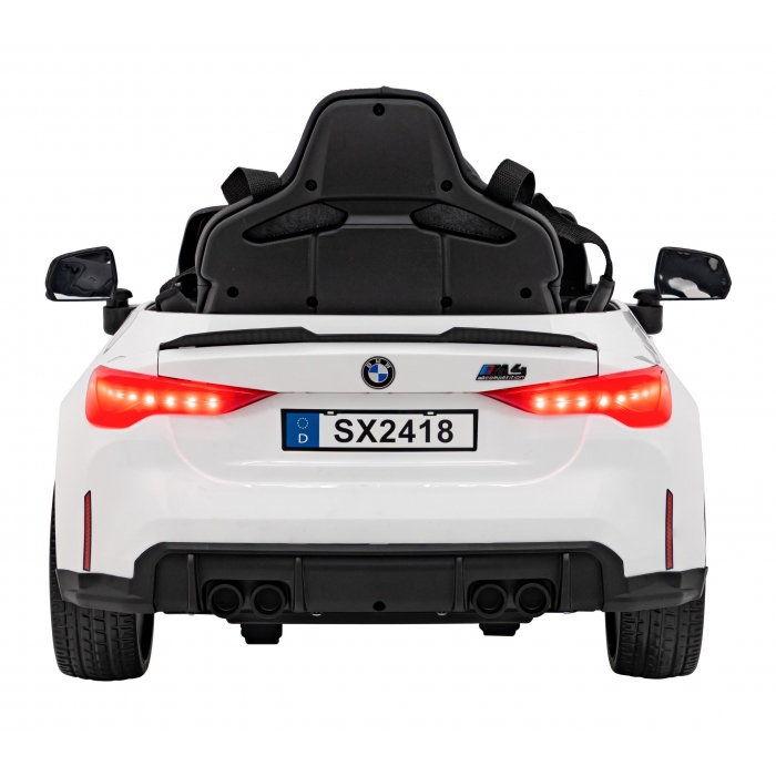 Masinuta Electrica BMW M4 Alb 70W cu Telecomanda - imagine 7