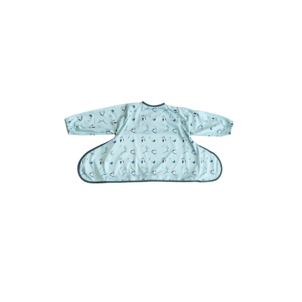 Baveta cu maneci si ventuze Bufnite Tidy Tot - imagine 4