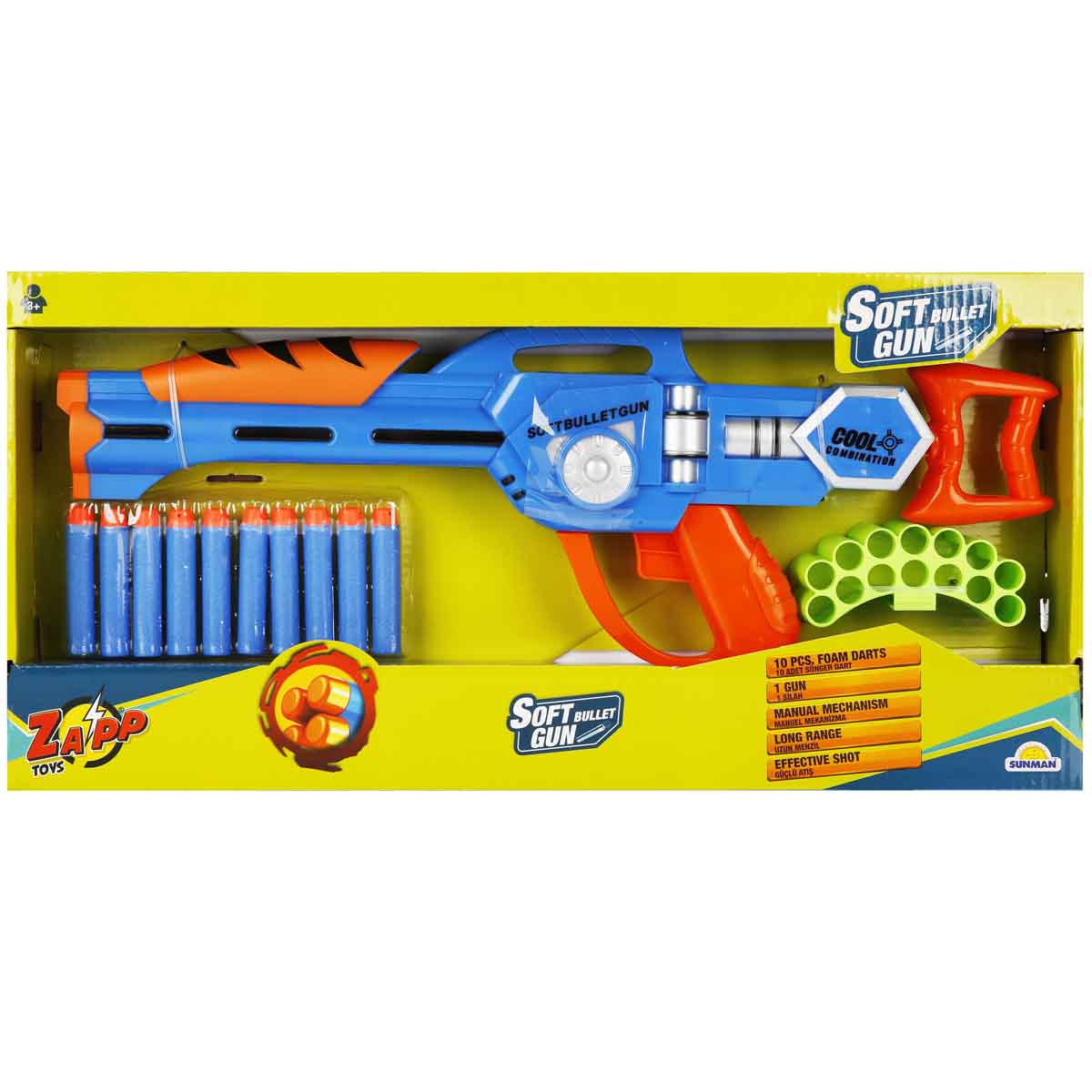 Pusca Zapp Toys cu 10 sageti - Distractie Sigura!