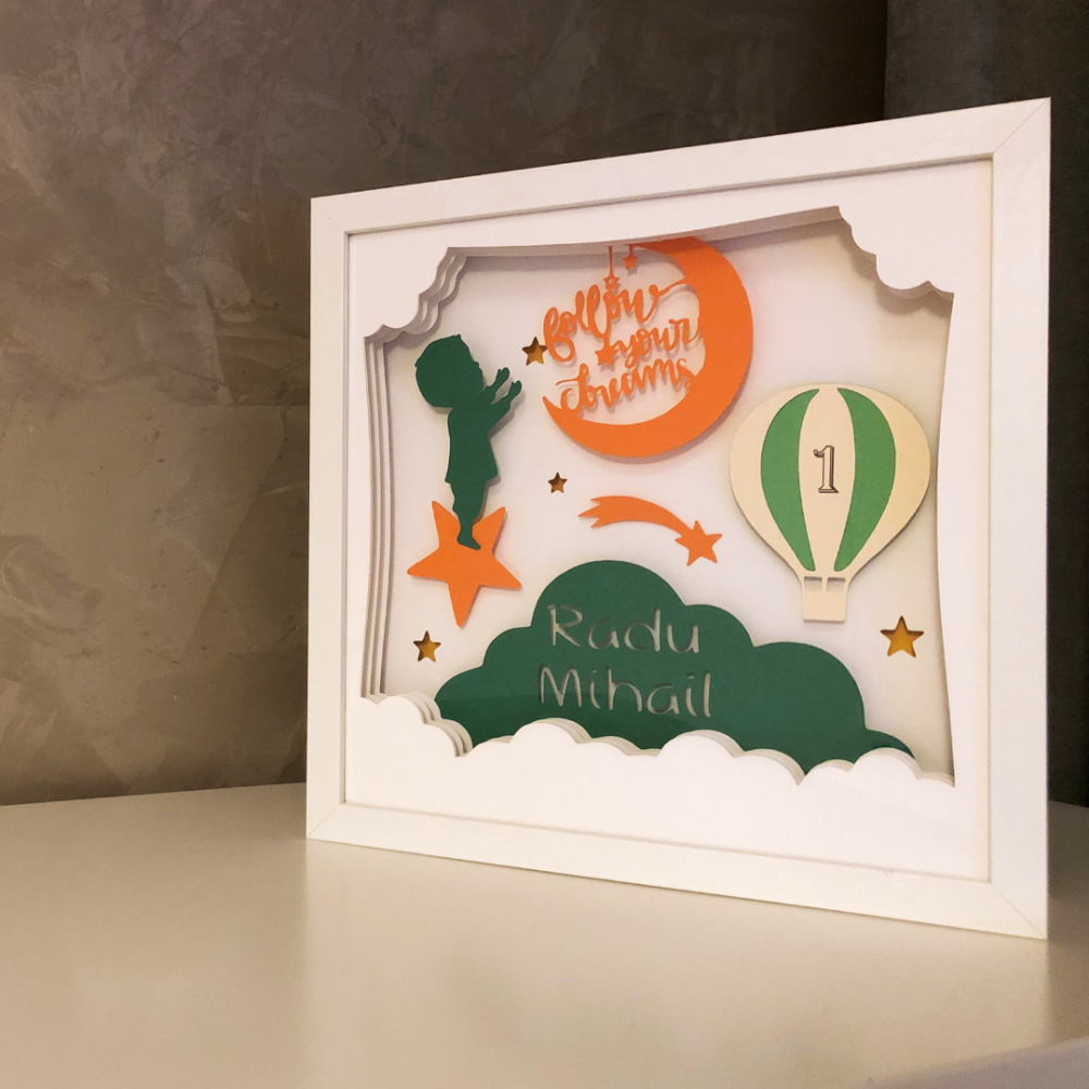 Tablou Luminos Baietel Noorhandmade - Decorație Magică - imagine 5