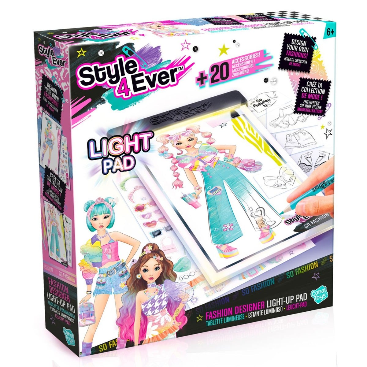 Tableta Luminoasa Fashion Designer Style 4 Ever