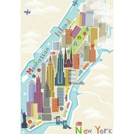 Puzzle New York 99 piese Ravensburger - imagine 3