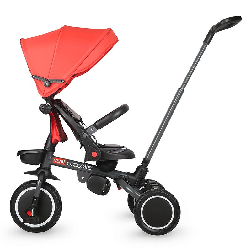 Tricicleta Coccolle Venti Chili Pepper 3 in 1 - imagine 9