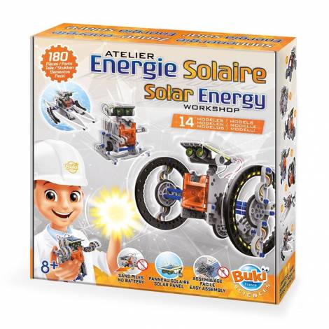 Energie Solară 14 în 1 Buki France - Robot 8+