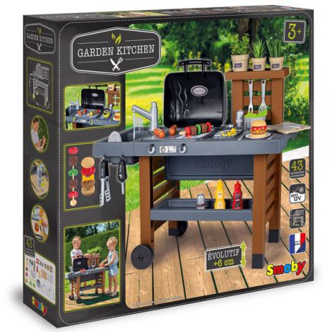Bucatarie Smoby Garden cu 43 Accesorii - imagine 17