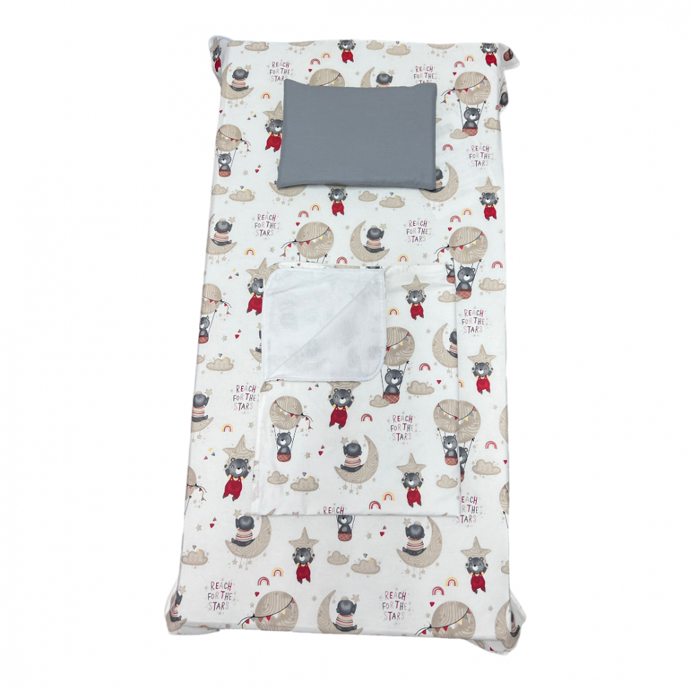 Set 3 piese Deseda Ursuleți Zburători 140x70 cm