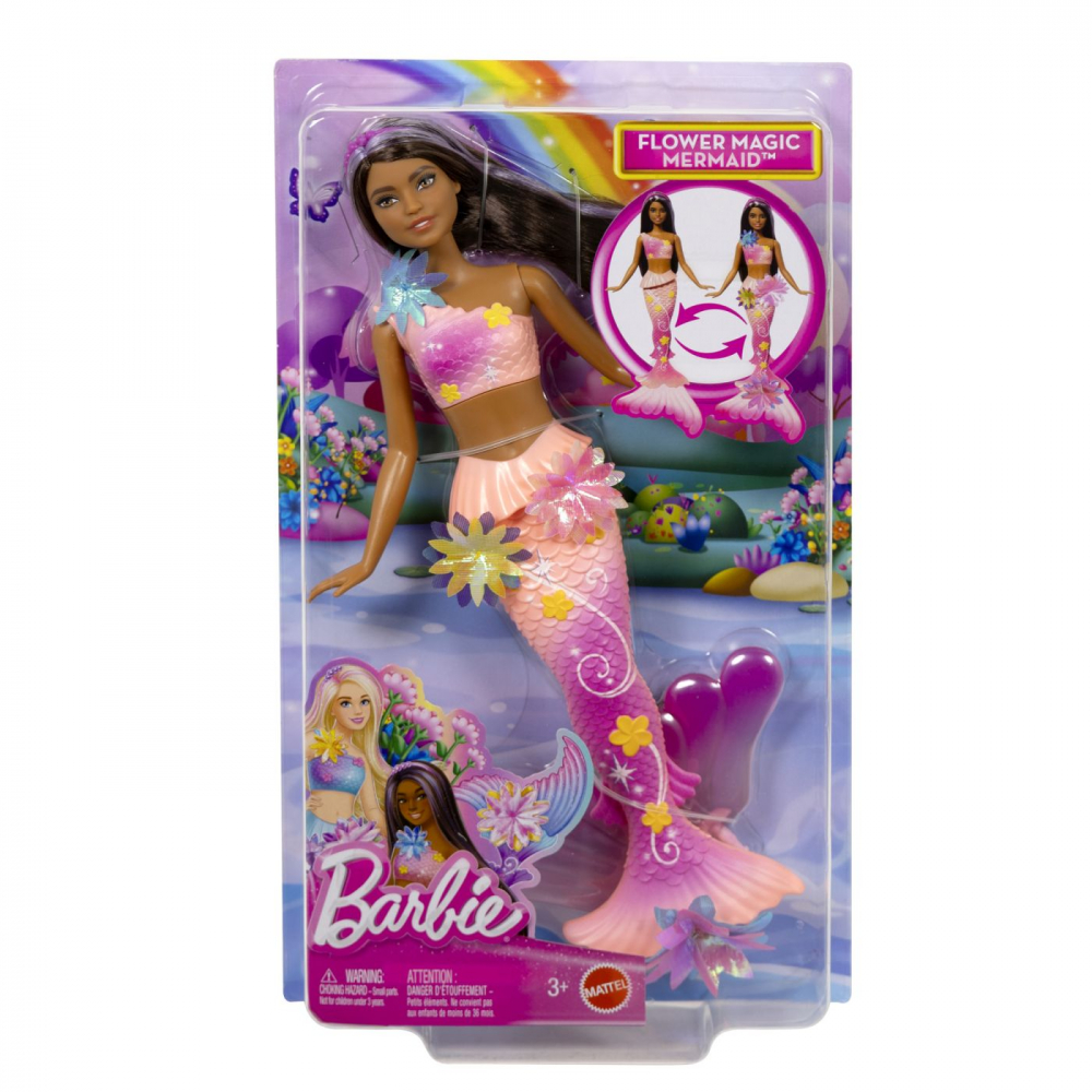 Păpușă Sirena Barbie Floarea Magică Mattel