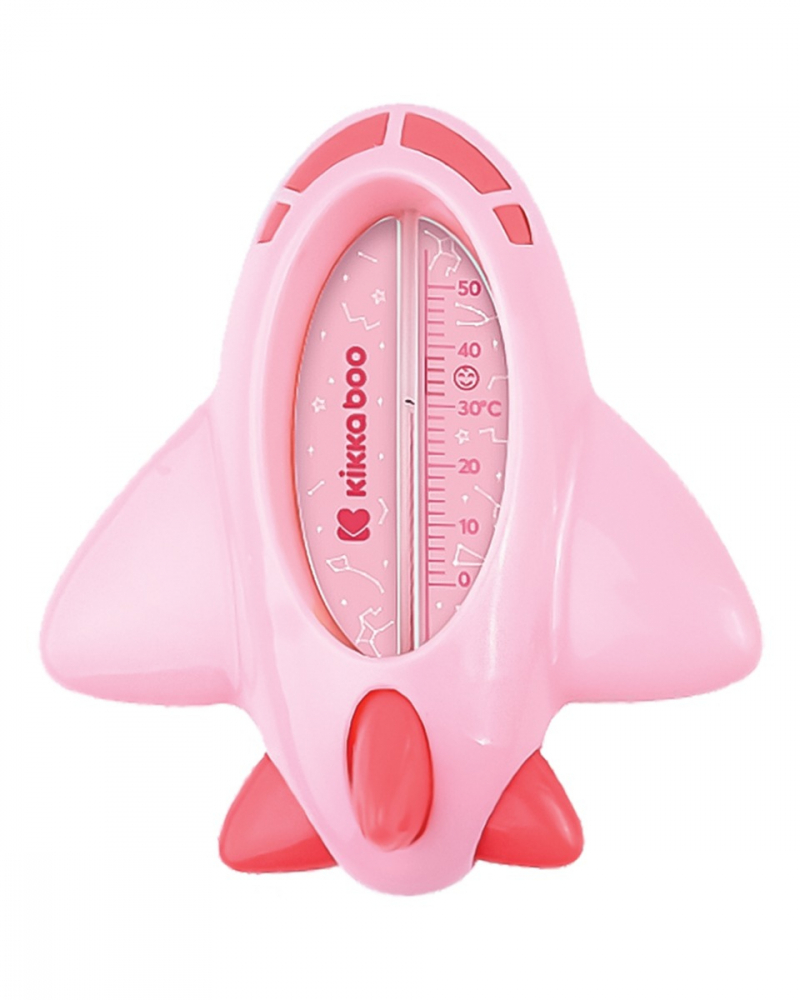 Termometru Baie și Cameră KikkaBoo Plane Pink