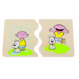 Joc Puzzle Cognito Antonime Beleduc - Educațional - imagine 6
