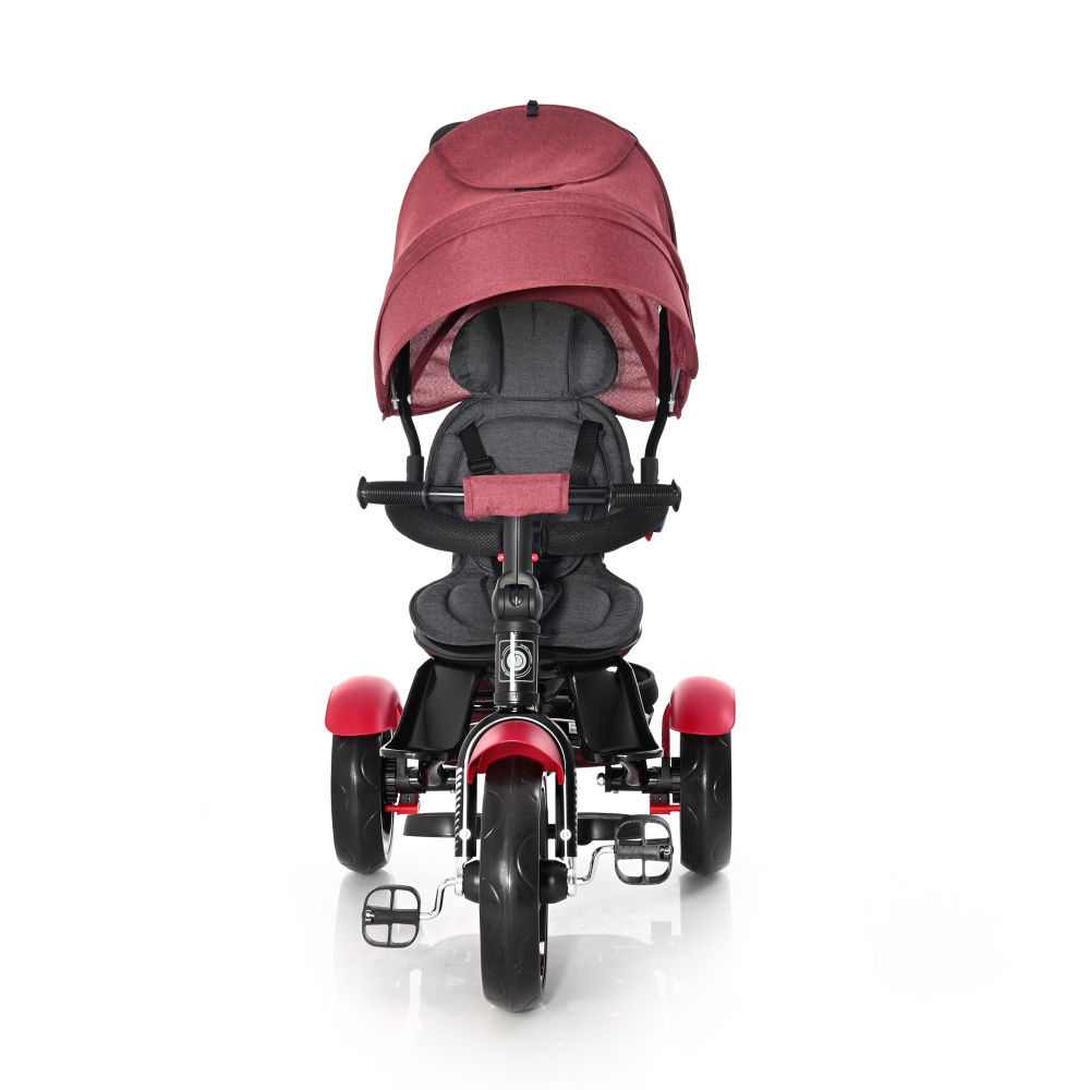 Tricicleta Lorelli Neo 4 in 1, Red Black Luxe