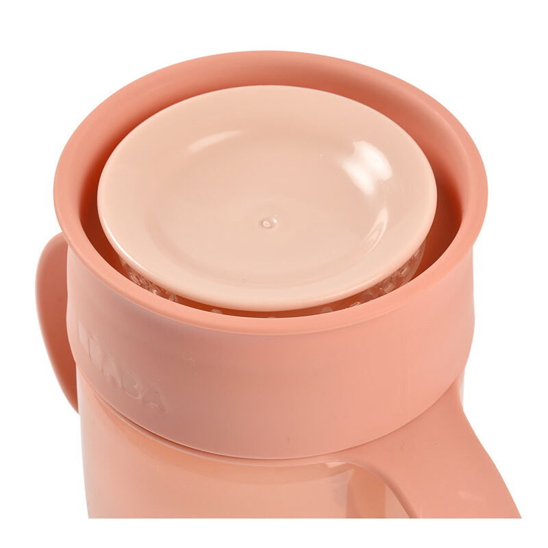 Cana de Invatare Beaba Pink, 340 ml - imagine 2