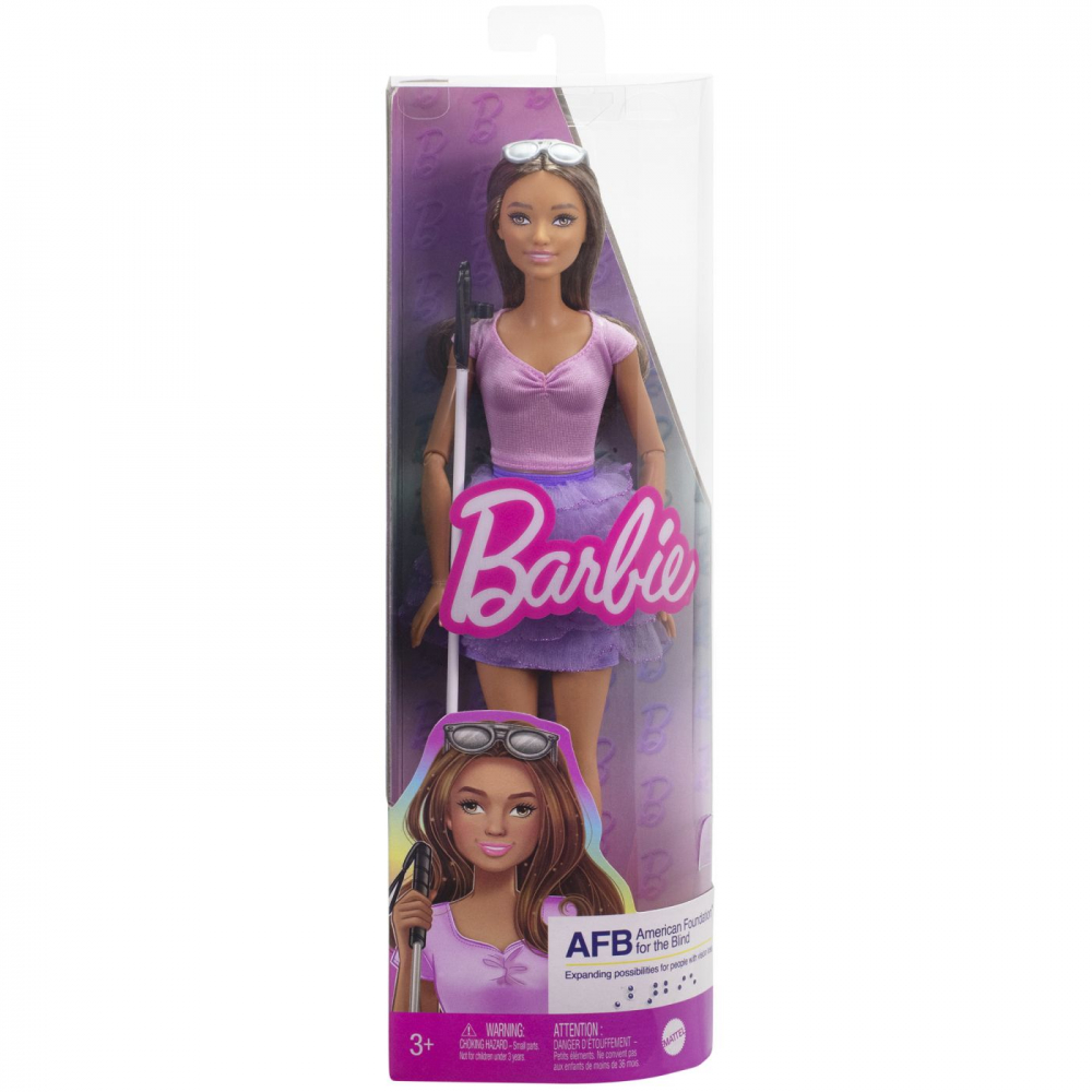Papusa Barbie cu Baston | Joc Incluziv Mattel