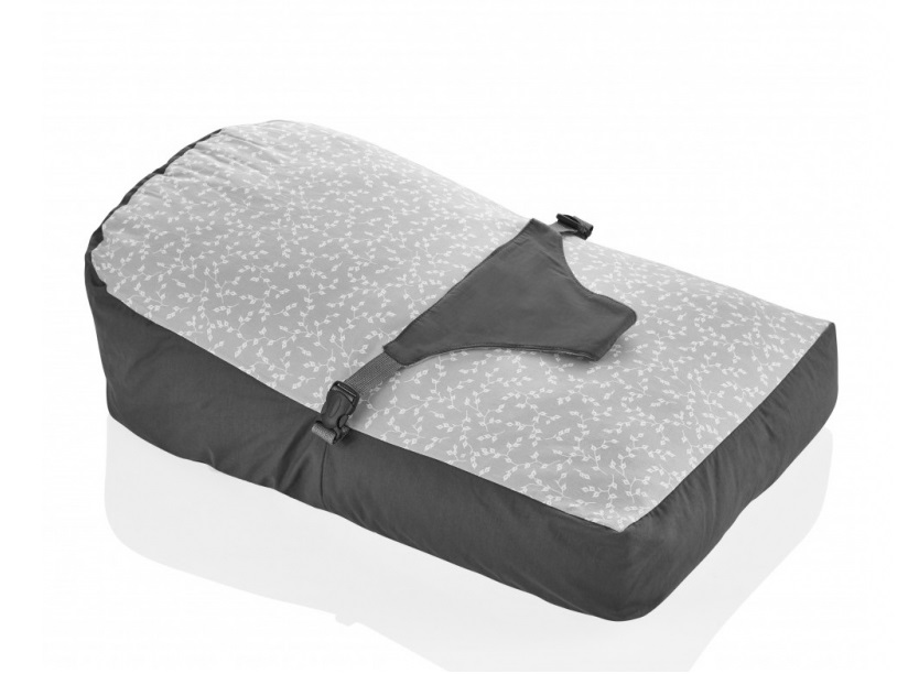 Saltea BabyJem Anti-alunecare cu Ham Gri - imagine 3