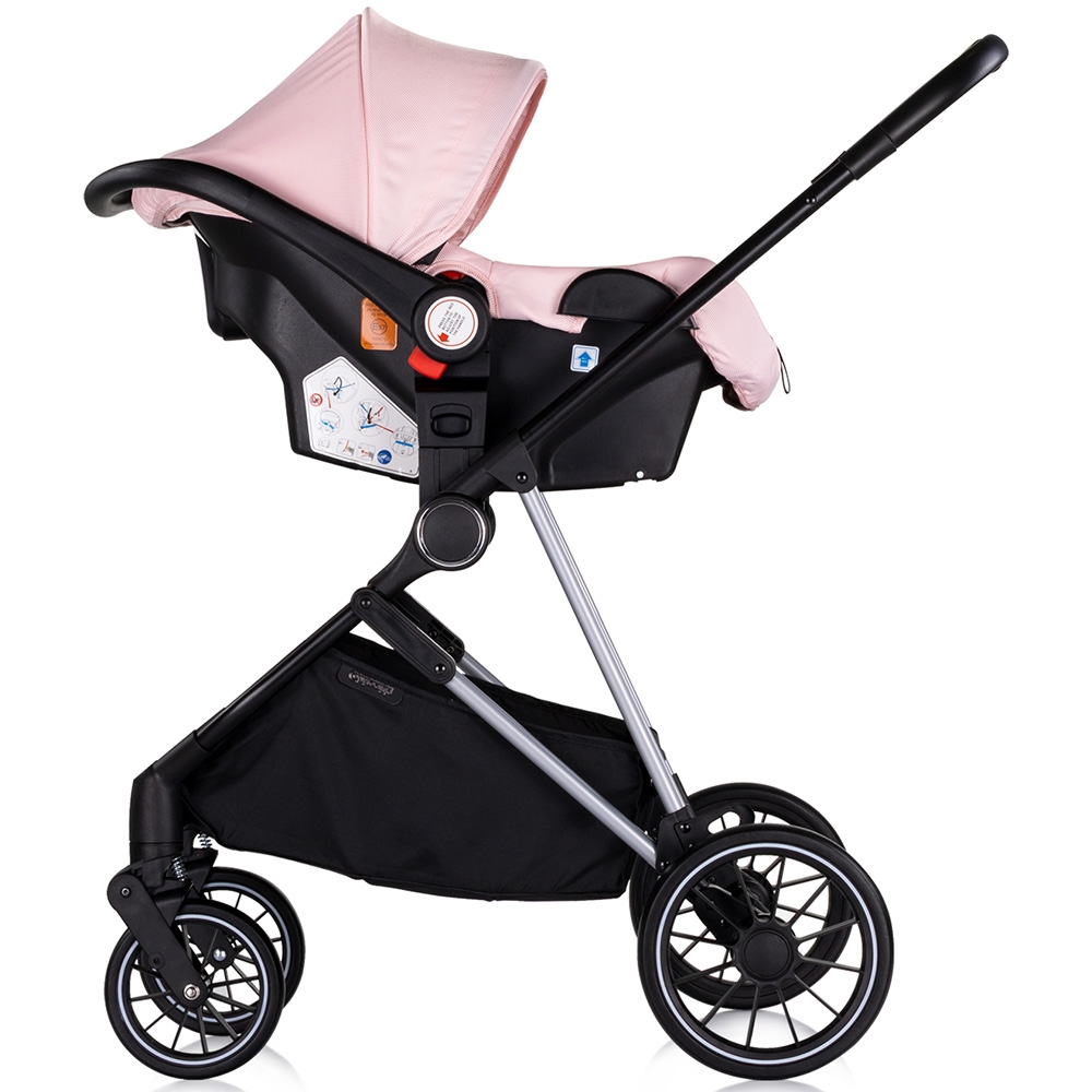 Carucior 3 in 1 Chipolino Aura, Roz Marshmallow - imagine 11
