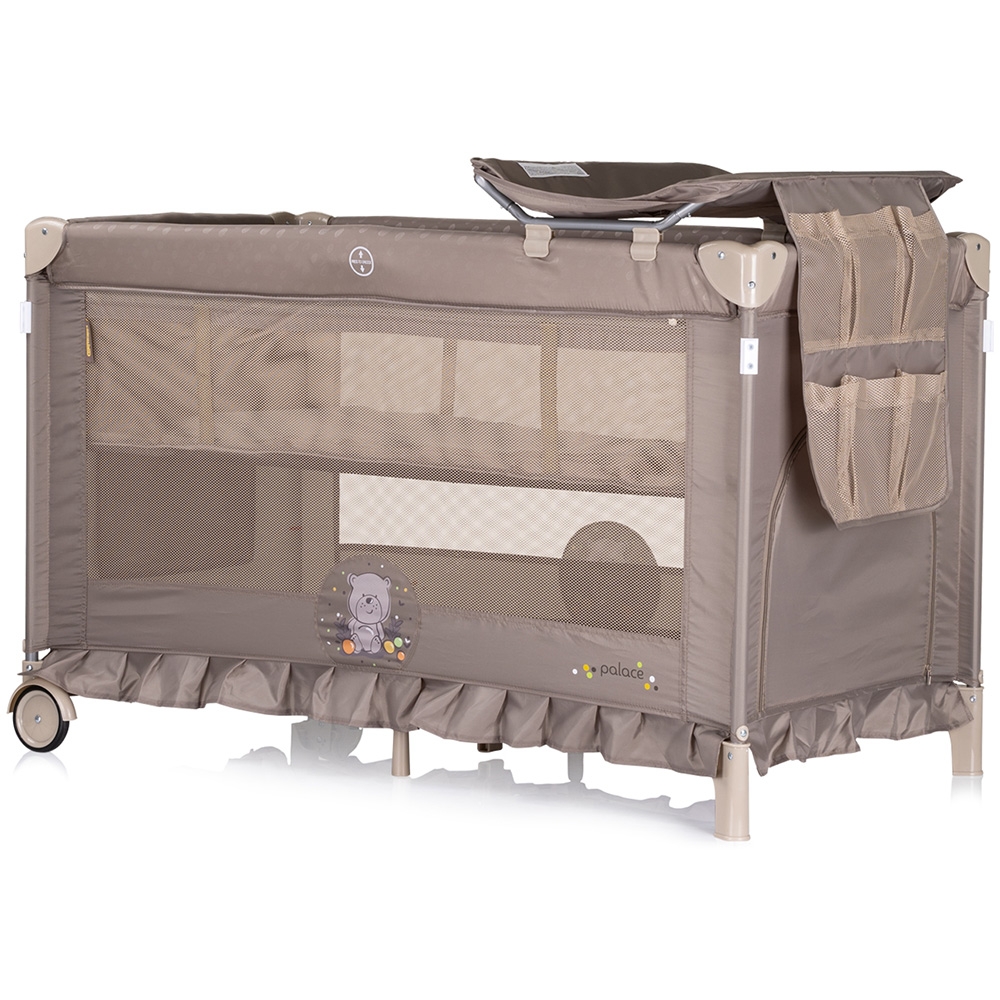 Chipolino Palace Bear - Patut pliabil pentru bebe - imagine 2