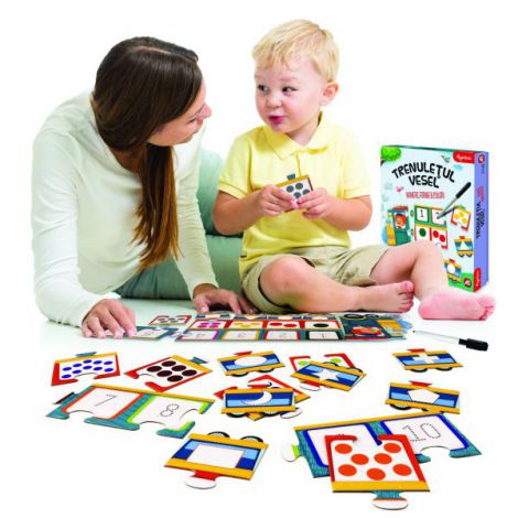 Clementoni Trenuletul Vesel Educativ 3-6 Ani - imagine 5