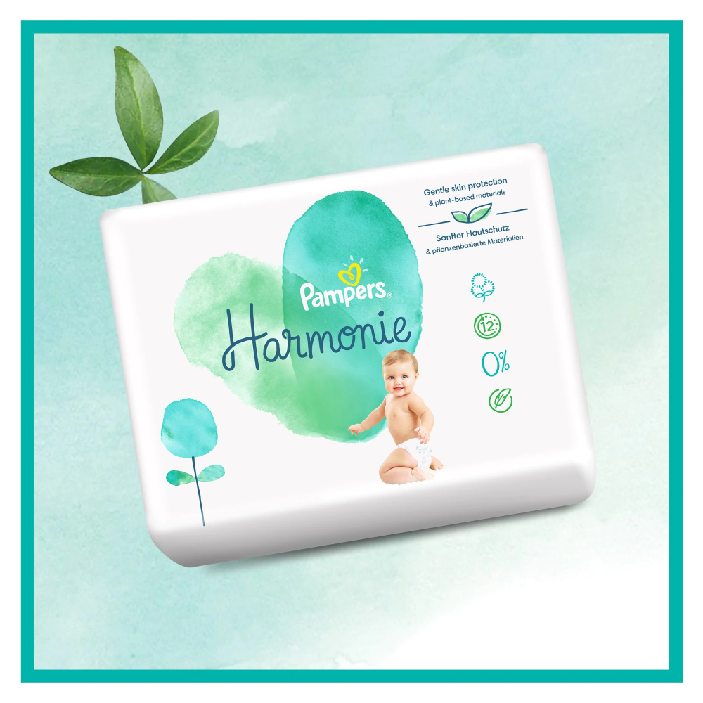 Scutece Pampers Harmonie XXL 1, 102 buc - imagine 6